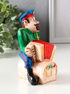 Копилка для денег «Казак гармонист», гипс, 17.5×11×10.5 см - фото 809265862