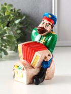 Копилка для денег «Казак гармонист», гипс, 17.5×11×10.5 см - фото 809265864