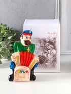 Копилка для денег «Казак гармонист», гипс, 17.5×11×10.5 см - фото 809265866