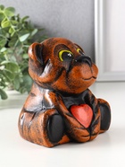 Копилка для денег «Тигрёнок с сердцем», гипс, 14.5×13.5×13 см - Фото 2