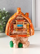 Копилка для денег «Избушка на курьих ножках», гипс, 20×14.5×10 см - фото 809265893