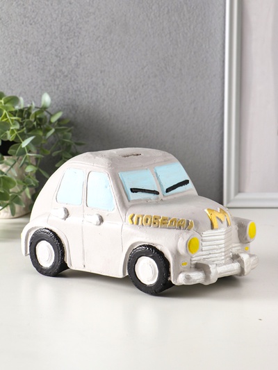 Копилка для денег «Машина Победа», гипс, 13×24.5×13.5 см