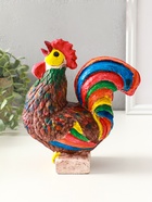 Копилка для денег «Петух», гипс, 21.5×19×11 см  (артикул 10911113)  большой выбор товаров оптом и в розницу по низким ценам с доставкой