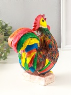 Копилка для денег «Петух», гипс, 21.5×19×11 см  (артикул 10911113)  большой выбор товаров оптом и в розницу по низким ценам с доставкой