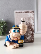 Копилка для денег «Добрый гаишник», гипс, 22.5×18×15 см - фото 809265968