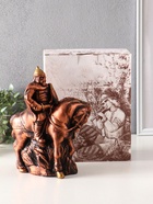 Фигура гипс «Всадник на лошади с мечом», 25×19×11 см 10911177