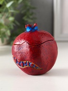 Шкатулка для украшений «Гранат», гипс, 9×8.5×8 см, синий - фото 809266004