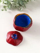 Шкатулка для украшений «Гранат», гипс, 9×8.5×8 см, синий - фото 809266005