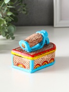 Шкатулка для украшений «Утюжок цветной», гипс, 7.5×11×7 см - фото 809266008