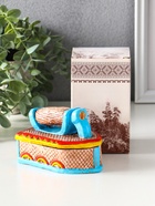 Шкатулка для украшений «Утюжок цветной», гипс, 7.5×11×7 см - фото 809266012