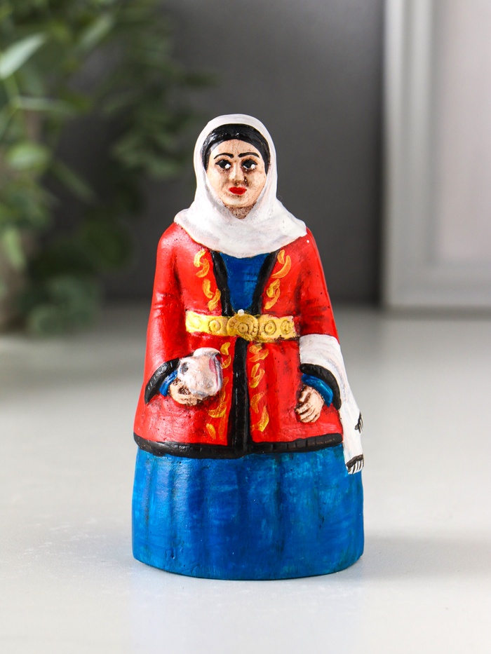 Фигурка гипс «Горянка», 11.5×6×6 см - Фото 1