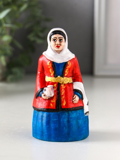 Фигурка гипс «Горянка», 11.5×6×6 см