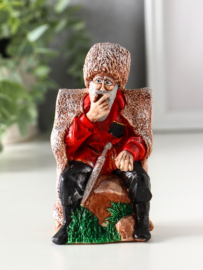 Фигурка гипс «Дух гор», 12.3×7×6.5 см, красный