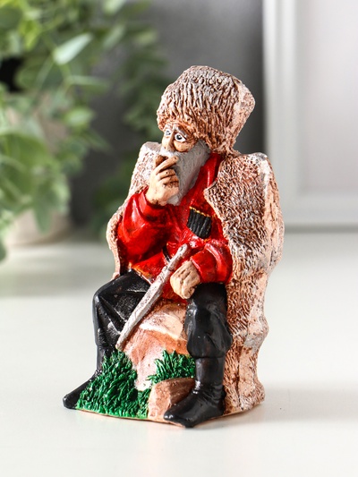 Фигурка гипс «Дух гор», 12.3×7×6.5 см, красный