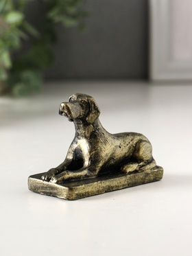 Фигурка гипс «Собачка», 6?8?4 см (комплект 2 шт)