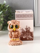 Фигурка гипс «Сова», 10×7×6.5 см - фото 58061551