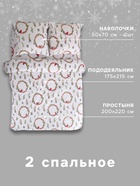 Постельное бельё 2-спальное «Этель. Снегири (вид 2)», поплин - фото 118995229 Постельное бельё 2-спальное «Этель. Снегири (вид 2)», поплин - фото 118995229