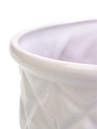 УЦЕНКА Набор горшков 4 шт. «Шишка» белый, 4 л, 1.5 л, 1 л, 0.5 л - Фото 3