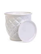 УЦЕНКА Набор горшков 4 шт. «Шишка» белый, 4 л, 1.5 л, 1 л, 0.5 л - Фото 4