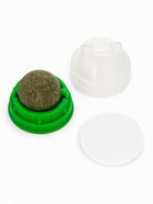 Игрушка для кошек из кошачьей мяты «Кот», 4.5×4.8×4.8 см, на основании, зелёный - Фото 5