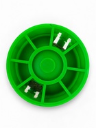 Игрушка для кошек из кошачьей мяты «Кот» на основании, 4.5×4.8×4.8 см, зелёный - фото 809287532