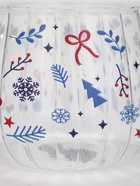 Кружка новогодняя стеклянная «Новогодний паттерн», 350 мл 10876643 Кружка новогодняя стеклянная «Новогодний паттерн», 350 мл 10876643