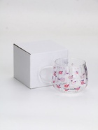 Кружка стеклянная «Цветы», 350 мл - фото 59412924 Кружка стеклянная «Цветы», 350 мл - фото 59412924