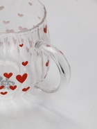 Кружка стеклянная «Сердечки», 350 мл - Фото 4