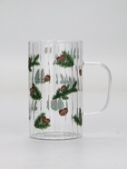 Кружка новогодняя стеклянная «Шишки», 350 мл 10876646 Кружка новогодняя стеклянная «Шишки», 350 мл 10876646