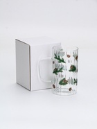 Кружка новогодняя стеклянная «Шишки», 350 мл 10876646 Кружка новогодняя стеклянная «Шишки», 350 мл 10876646