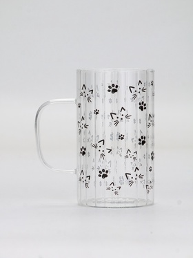 {{photo.Title}} {{photo.Alt || photo.Description || 'Кружка стеклянная «Кот», 350 мл'}}