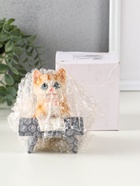 Фигурка полистоун «Котик с книгой за партой», рыжий, 9×8.5×9.5 см - Фото 5