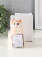 Фигурка с блокнотом 20 листов «Рыжий котик», полистоун, 6.5×5×11 см - Фото 5