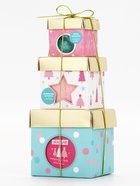 Подарочный набор новогодний, лосьон для тела, соль и бомбочка для ванны, URAL LAB 10882826