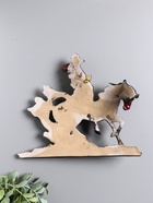 Панно настенное «Две лошади», декор, 22×19×4 см - Фото 4