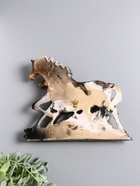 Панно настенное «Лошадь с жеребенком», декор, 21.5×17.5×3.5 см - Фото 4