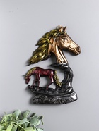 Панно настенное «Лошадь Зорька с жеребенком», декор, 19.5×14×2.5 см - Фото 2