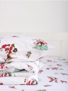 Постельное бельё евро «Этель. Новогодний лес (вид 2)», поплин - фото 809287850