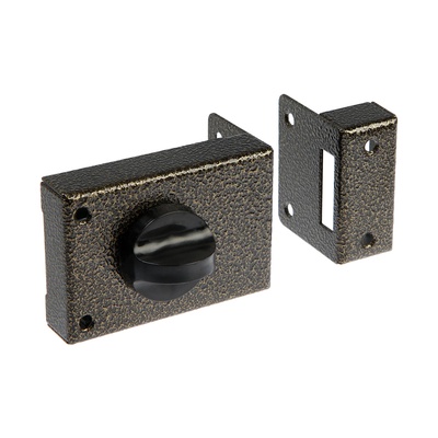 УЦЕНКА Замок накладной Димитровград «Омега» ЗН 1, цвет бронза