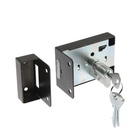 УЦЕНКА Замок накладной Димитровград «Омега» ЗН 1, цвет бронза - Фото 2