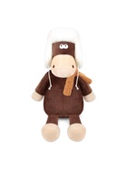 Мягкая игрушка «Конь Василий в ушанке и шарфе», 22 см 10916244