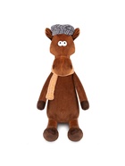 Мягкая игрушка «Конь Эрик в кепке и шарфе», 28 см - Фото 3