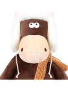 Мягкая игрушка «Конь Василий в ушанке и шарфе», 27 см 10916248