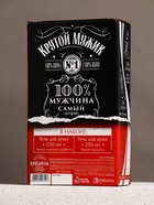 Подарочный набор мужской: гель для душа виски и кола 2 шт х 250 мл, Чистое счастье - фото 59847506