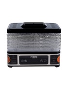 Сушилка для овощей и фруктов RED SOLUTION DD011V, 400 Вт, 35–70°C, 0.5–48 ч, 7 поддонов, серая - Фото 4
