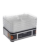 Сушилка для овощей и фруктов RED SOLUTION DD011V, 400 Вт, 35–70°C, 0.5–48 ч, 7 поддонов, серая - Фото 5