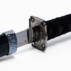 УЦЕНКА Сув. изделие катаны 3в1 на подставке, ножны дерево, черные глянец 53/76/101 см - Фото 9