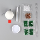 УЦЕНКА Набор для декора елочного шара полубусинами и блестками 10948928