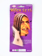 УЦЕНКА Нос ведьмы с бородавкой светлый на блистере 10 см - Фото 2