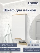 Шкаф Амалия 400 WB 401х680х151 10943603 - фото 319939296